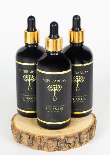 SuperArgan arganolie bundel 3x 100ml flesjes voordeelpakket"